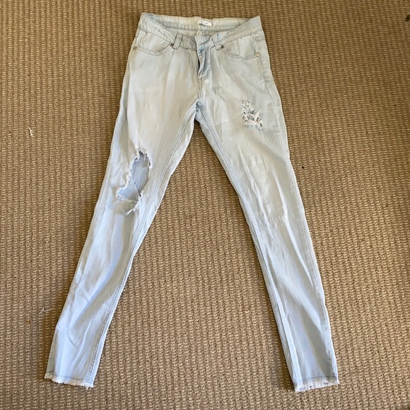 Light Blue Vintage Valleygirl Denim 